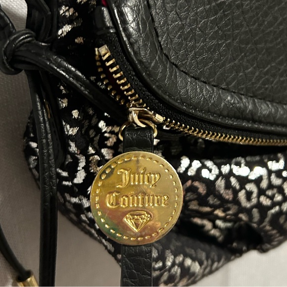3/$25 Juicy Couture animal print leather cross body bag - non authentic - Picture 6 of 7